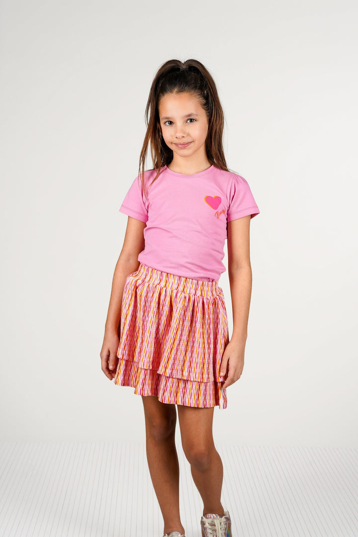 Kids rok Ruth printed 2 - layer skirt Meshmerized AO