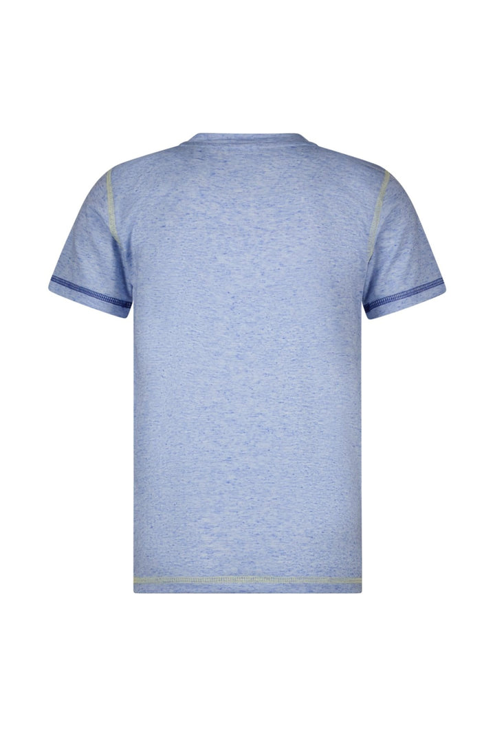 Kids T - shirt Tony melange fabric t - shirt Dazzling Blue