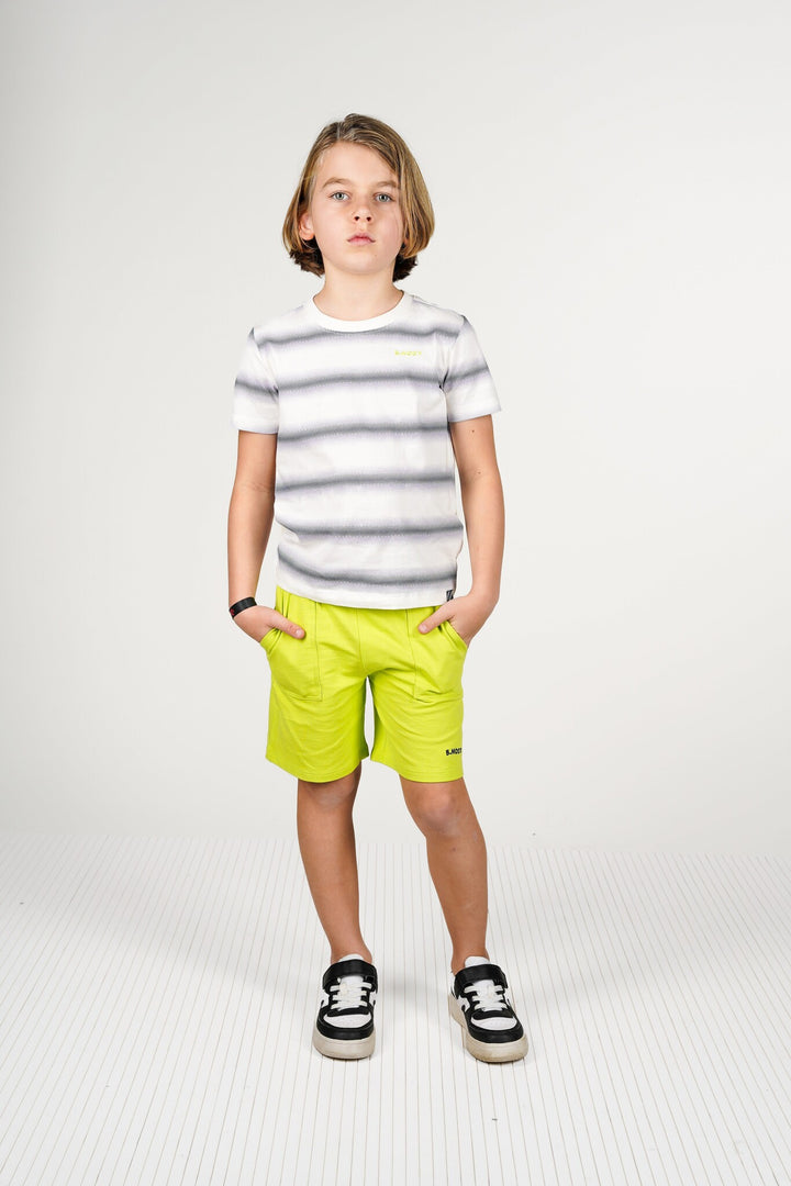 Kids T - shirt Timmy printed t - shirt TIEDYE stripe blue