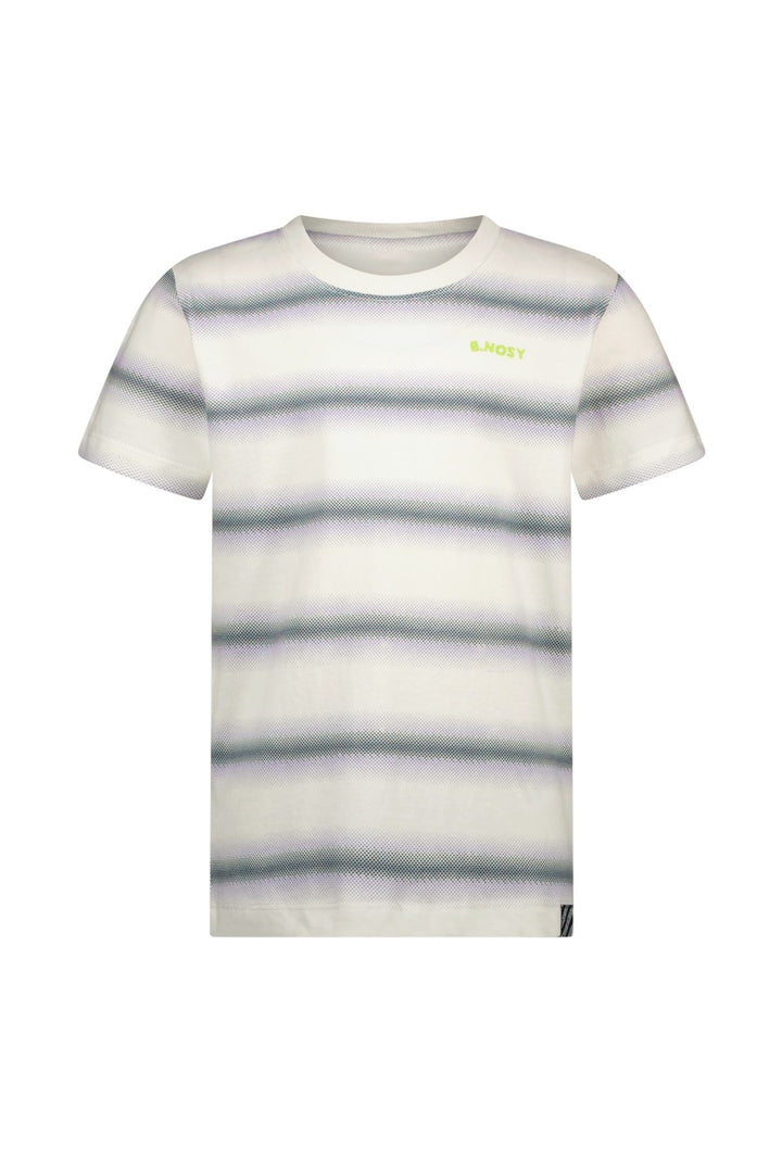 Kids T - shirt Timmy printed t - shirt TIEDYE stripe blue
