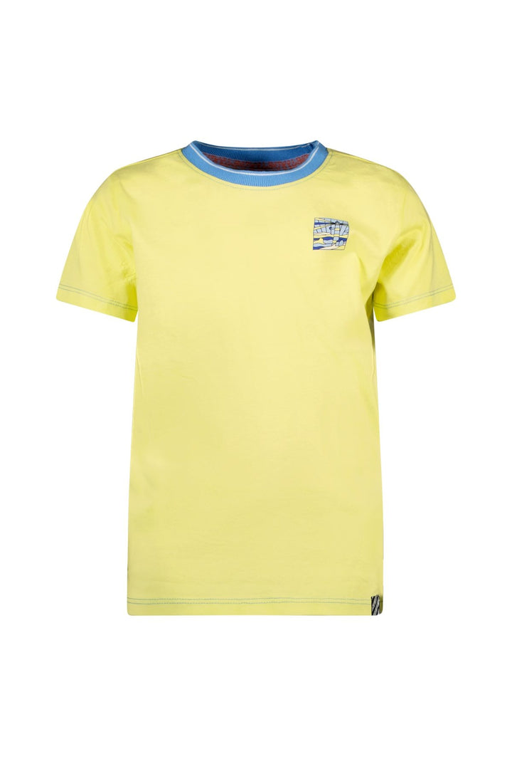 Kids T - shirt Timmy t - shirt with front and back print Sunny lime