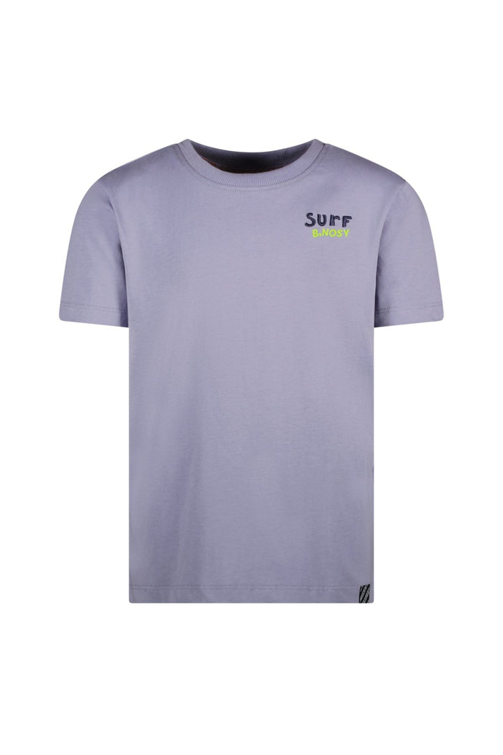 Kids T - shirt Timmy t - shirt with front and back print Persian Violet