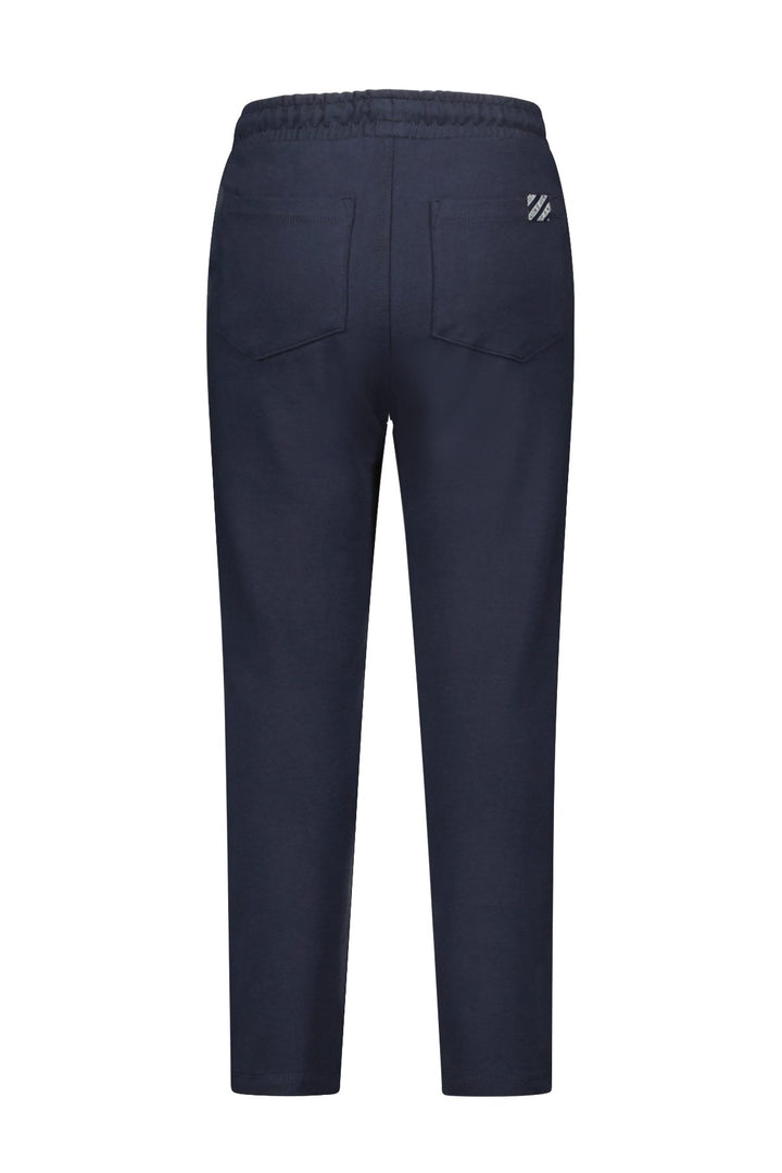 Kinderhose Pepe Sweatpants mit umgeschlagenem Kniebereich marineblau