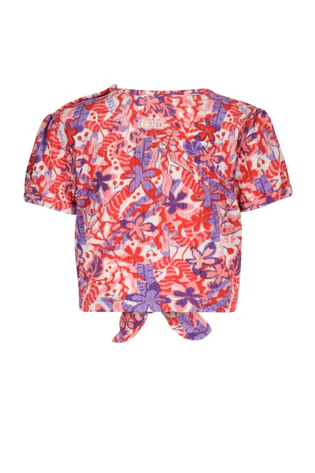 Baby blouse Bobbie mini blouse with knot Cherry AO