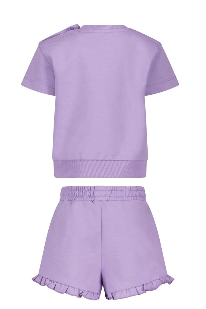 Baby-Set Polli mini Zweierpack Pullover + Shorts Helllila