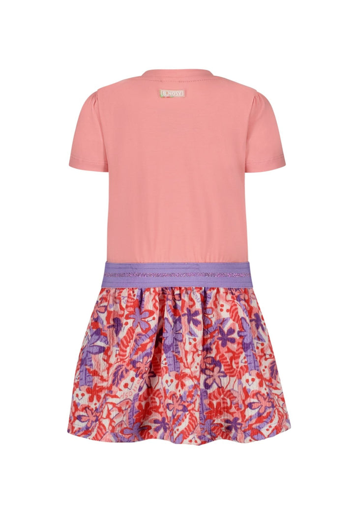 Baby rok Dorsi mini dress with skirt Geranium pink