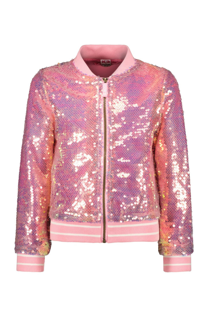 X K3 Chloe metallic bomber vest