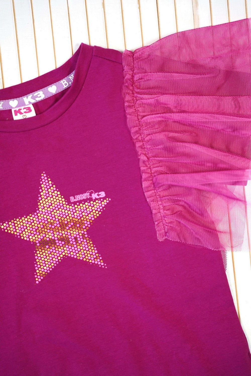 X K3 Tora t - shirt with mesh sleeves