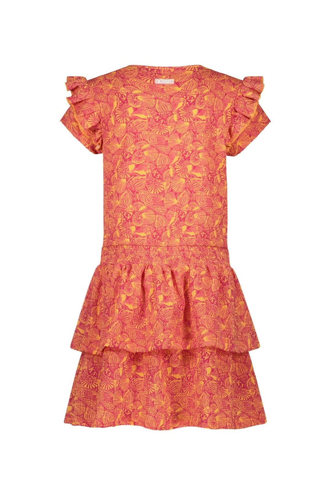 X K3 Delphi printed jurk